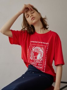 2.9 STAMP TSHIRT (레드)