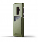 무쪼(MUJJO) MUJJO Leather Wallet Case for Galaxy S9 Plus - Olive