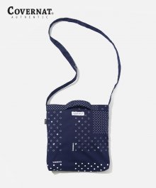 COTTON BANDANA 2WAY BAG NAVY