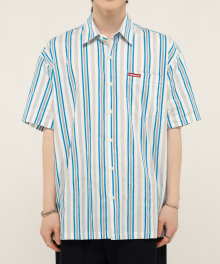 Encompass Half Shirts - Gray/Blue