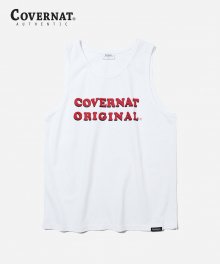 S/S COOPER SLEEVELESS TOP WHITE