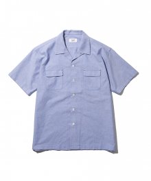 Allen S/S Shirt Vintage Blue
