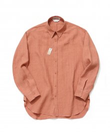 [프리미엄] Frais Linen Shirt_Peach