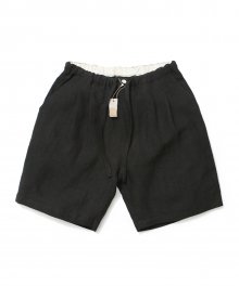 [프리미엄] Frais Linen Shorts_Black