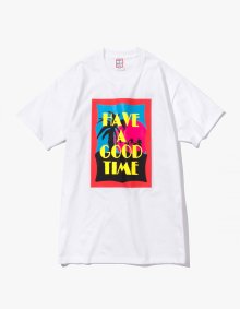 MIAMI S/S TEE - WHITE [HAVE A GOOD TIME 18 S/S]