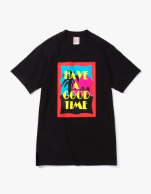 MIAMI S/S TEE - BLACK [HAVE A GOOD TIME 18 S/S]