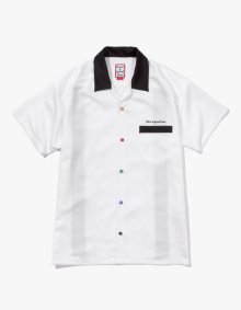 BOWLING SHIRTS - WHITE [HAVE A GOOD TIME 18 S/S]