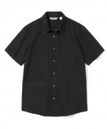 utility short shirts black