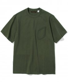 18ss heavyweight watch pocket tee khaki