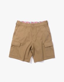 6 Pocket Shorts - Beige