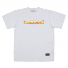 STV. 18 FONT LOGO TEE WHITE