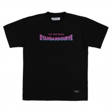 STV. 18 FONT LOGO TEE BLACK