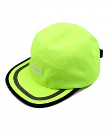 LMC RFLCTV LINE SOFT BILL CAMP CAP neon green