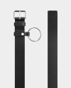 RING POINT LONG LEATHER BELT