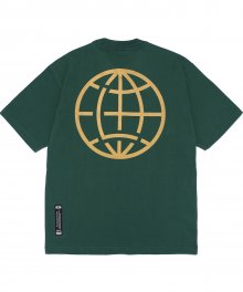 LMC GLITTER LOGO TEE green