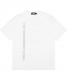 LMC GLITTER LOGO TEE white