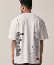 18SU FLUCTUATION WHITE TEE