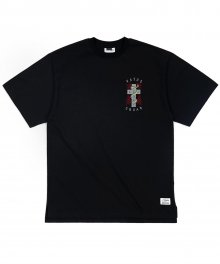 SNAKE OVERSIZED T-SHIRTS BLACK