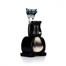 shaving brush SET F6613.17 (Silver Tip)