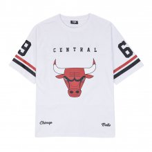 CHI BULLS 티셔츠 WHITEN182TS110P