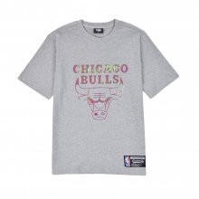 CHI BULLS 티셔츠 MELANGE GREYN182TS111P