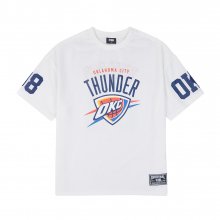 OKC THUNDER MESH 티 WHITEN182TS350P