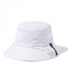 2018 LABEL BUCKET HAT (WHITE) [GCA021G13WH]