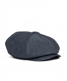 DENIM NEWSBOY CAP (blue)