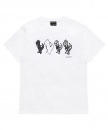 THE LISTED DINO T-SHIRT - WHITE