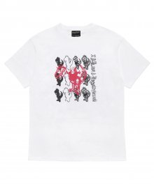 THE LISTED DINO 2 T-SHIRT - WHITE