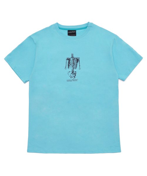 아임낫어휴먼비잉(iamnotahumanbeing) TORSO T-SHIRT - WASHING BLUE