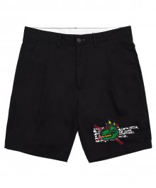 NOT A HUMANBEING SHORTS - BLACK