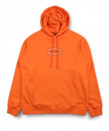 Circle Logo Hooded Sweatshirts Orange