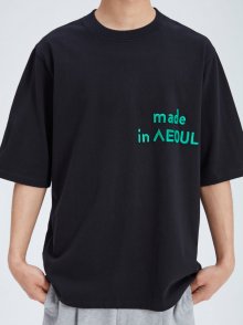 MADE IN SEOUL T SHIRT BLACK