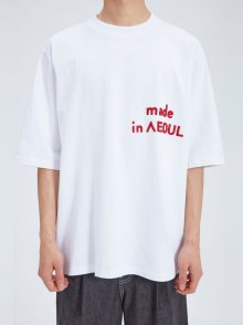 MADE IN SEOUL T SHIRT WHITE