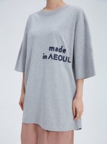 MADE IN SEOUL T SHIRT GRAY