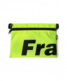 Fray Pocket Side Bag - Neon Green