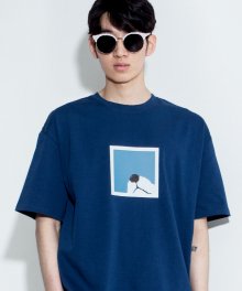 DOGGY NOSE T-SHIRT _2018 in Navy
