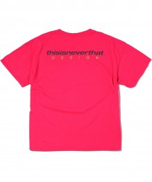 (SS18) DSN-Logo Tee Pink