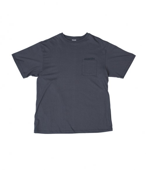 챈스챈스(CHANCECHANCE) Ocasion Pocket T-Shirt(Charcoal) - 사이즈 & 후기 | 무신사