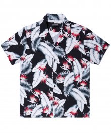 Bird Paradise Half Shirts - Red