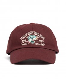 ANGLER CAP (burgundy)