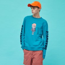 S7W05012 - DREAMERS BOUCLE SWEATSHIRT [GREEN]