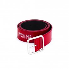 S8A11002 - STND ENAMEL BELT[두께4cm] [RED]