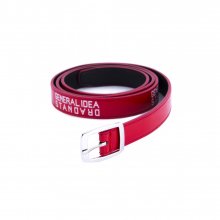 S8A11001 - STND ENAMEL BELT[두께2cm] [RED]