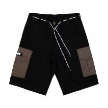 [NK] CARGO SHORT PANTS (BLK)