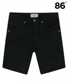 1819 Black denim shorts / standard