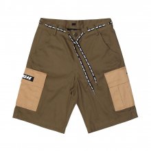 [NK] CARGO SHORT PANTS (KHAKI)