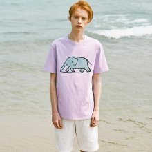 [SS18 NOUNOU] Elephant T-Shirts(Lavender)