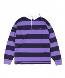 Striped RUGBY Shirt Lavender